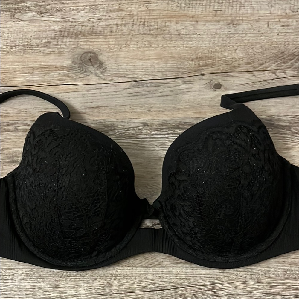 Victoria's Secret Black Bra with Underwire Support